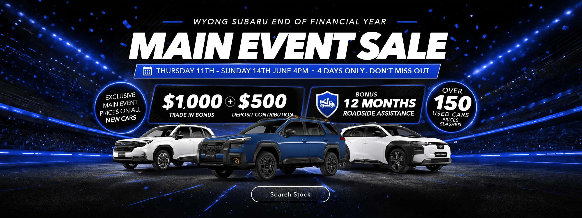 WyongSubaru EOFY Sale Hp